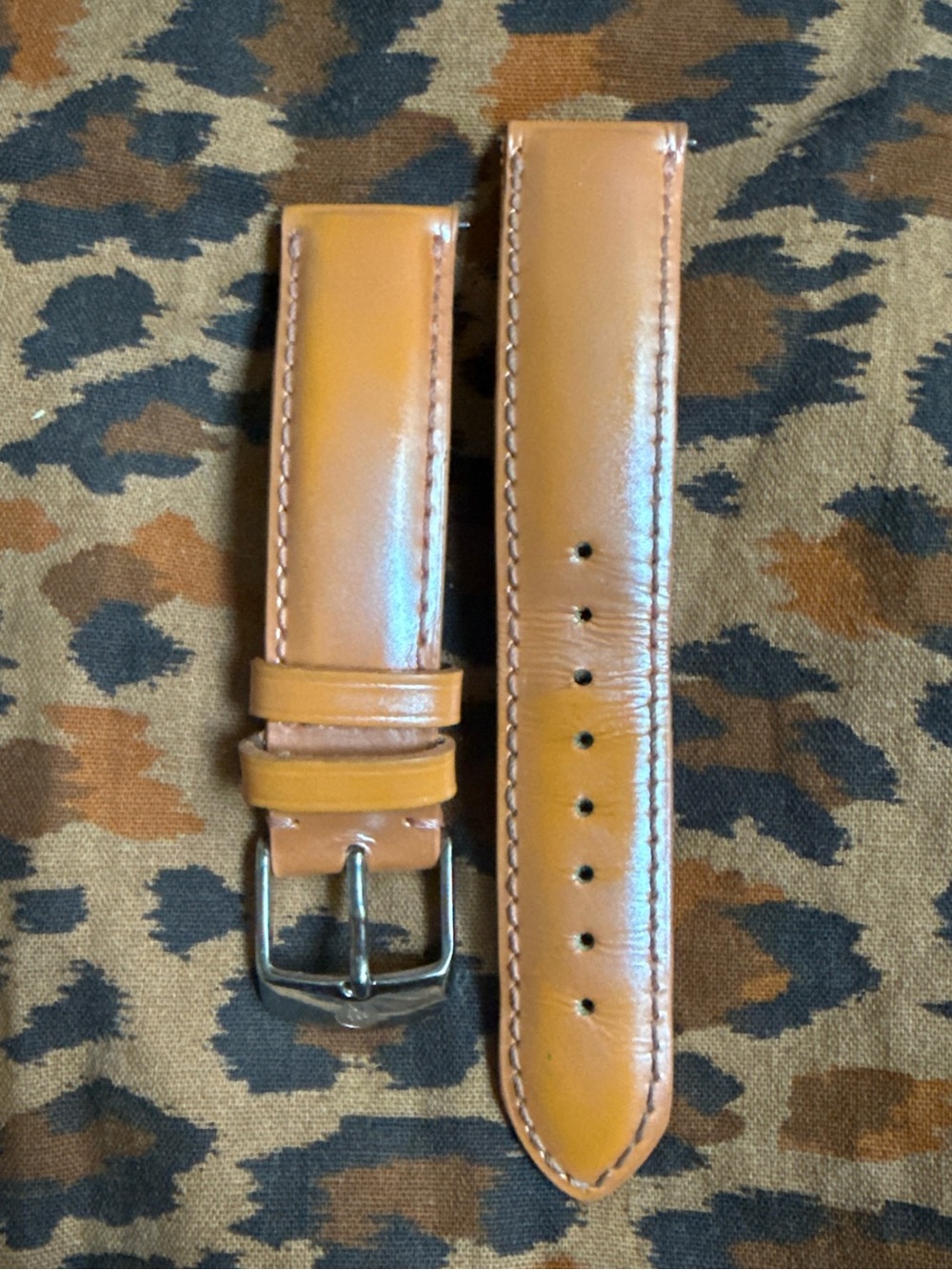 My Michelle peachy opalescent 18” Watch Strap - Smooth & sexy